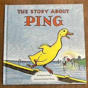 The Story About Ping Children's Book by Marjorie Flack illustrated by Kurt Wiese